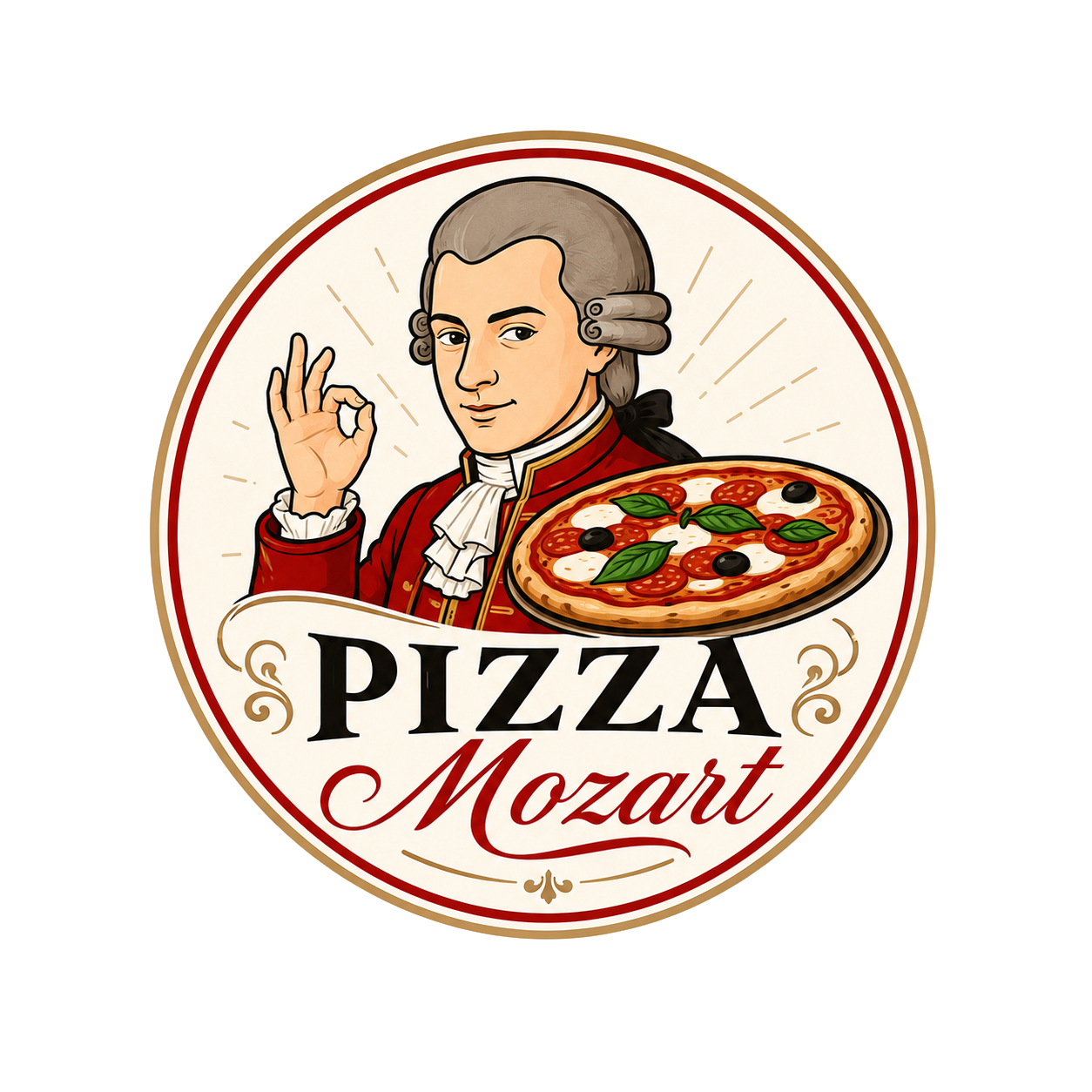 Pizza Mozart Emblem